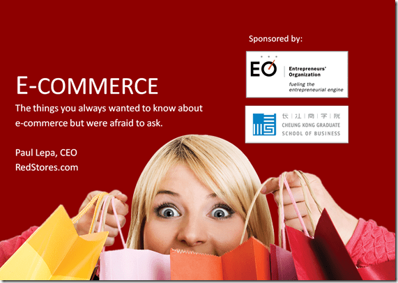 E-commerce – All you wanted to know but were afraid to ask.